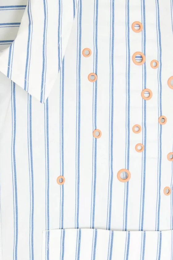 Blouses lange mouw blauw CKS - Image 5