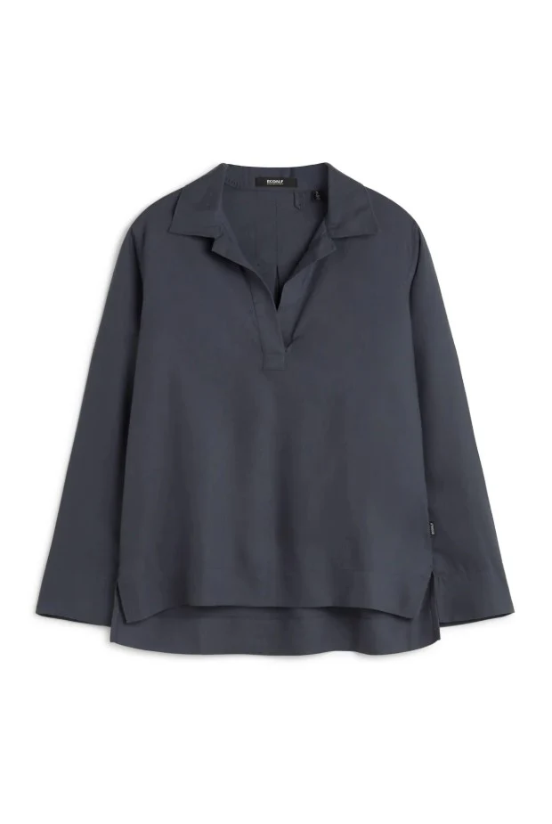 Blouses lange mouw blauw ECOALF - Image 2