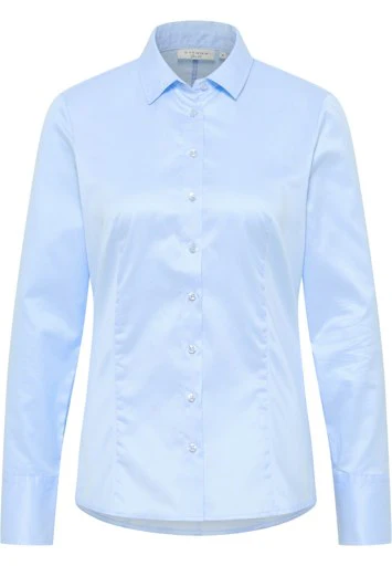 Blouses lange mouw blauw ETERNA - Image 4