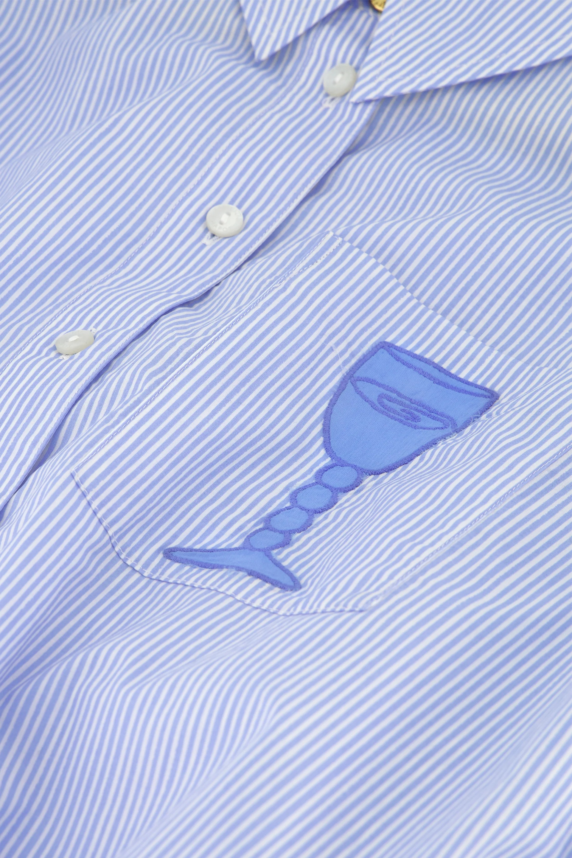 Blouses lange mouw blauw Fabienne Chapot - Image 2