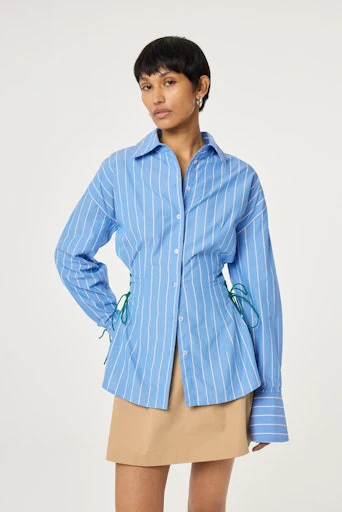 Blouses lange mouw blauw Fabienne Chapot - Image 4