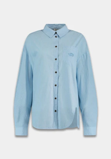 Blouses lange mouw blauw Harper & Yve
