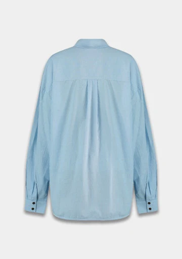 Blouses lange mouw blauw Harper & Yve - Image 2