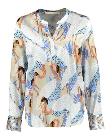 Blouses lange mouw blauw Herzen's Angelegenheit