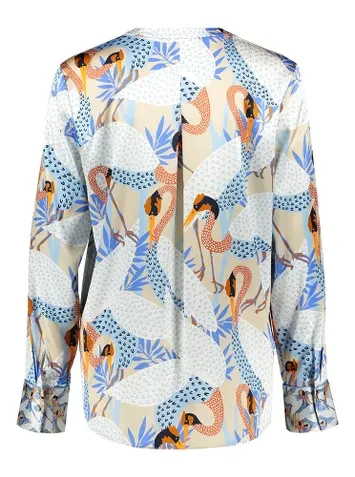 Blouses lange mouw blauw Herzen's Angelegenheit - Image 3