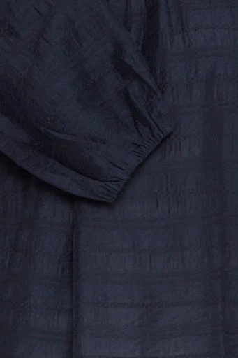 Blouses lange mouw blauw ICHI - Image 3