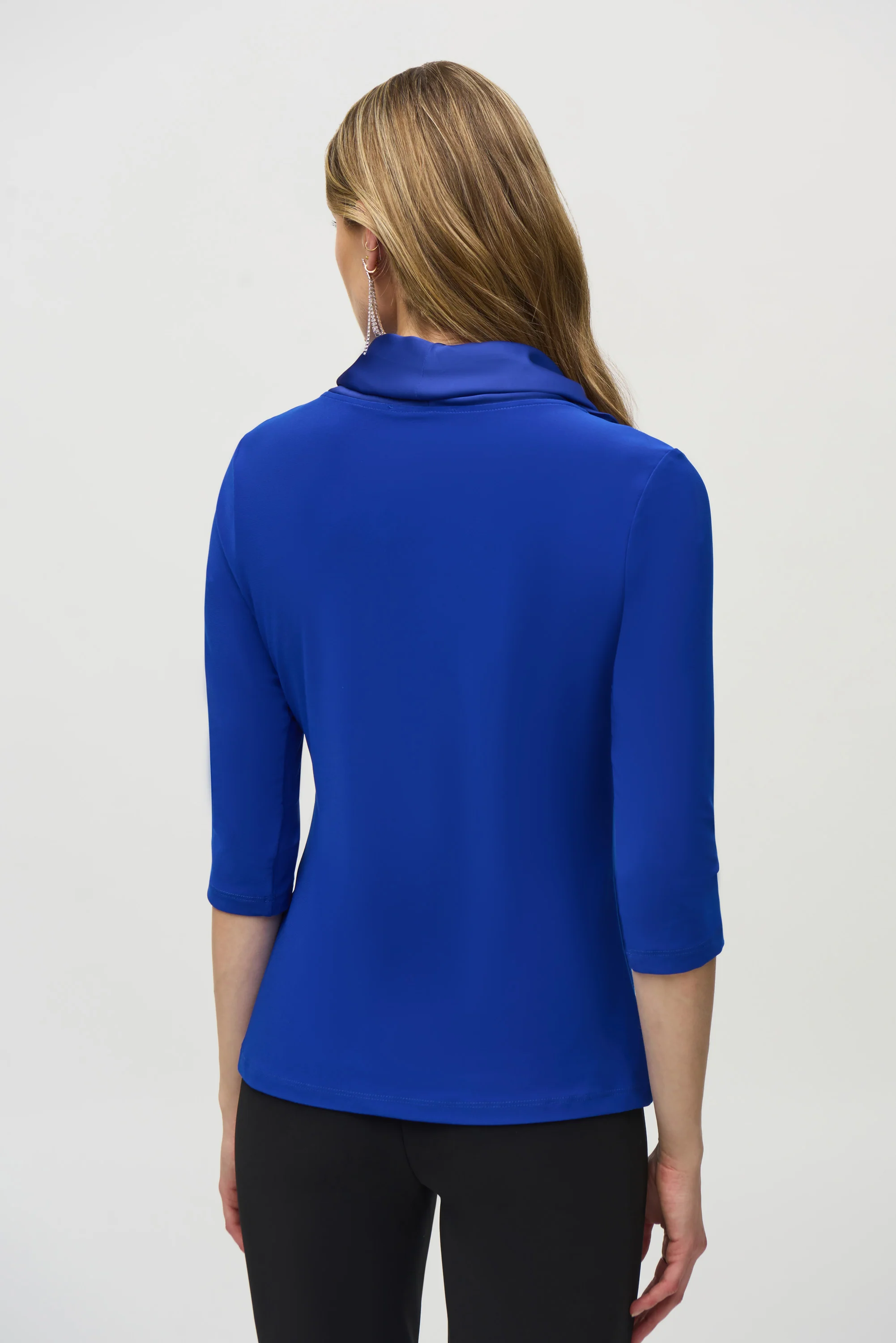 Blouses lange mouw blauw Joseph Ribkoff - Image 2
