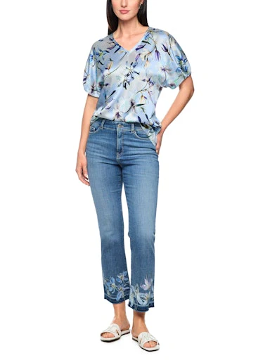 Blouses lange mouw blauw Marc Cain - Image 2