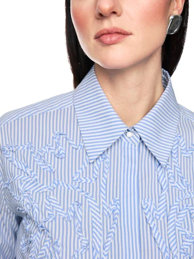 Blouses lange mouw blauw Marc Cain - Image 4