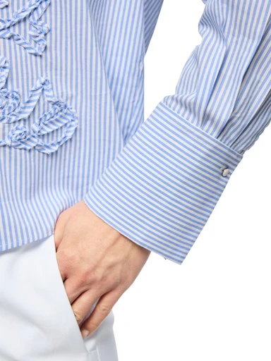 Blouses lange mouw blauw Marc Cain - Image 6