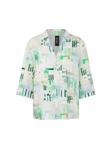 Blouses lange mouw blauw Marc Cain Sports