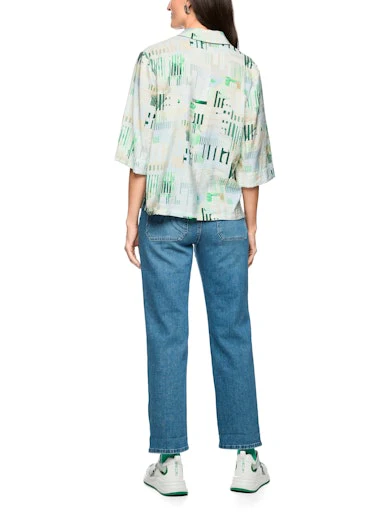 Blouses lange mouw blauw Marc Cain Sports - Image 3