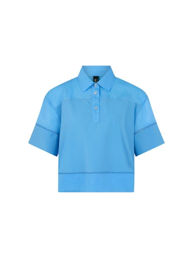 Blouses lange mouw blauw Marc Cain Sports