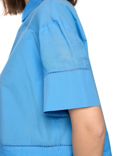 Blouses lange mouw blauw Marc Cain Sports - Image 4