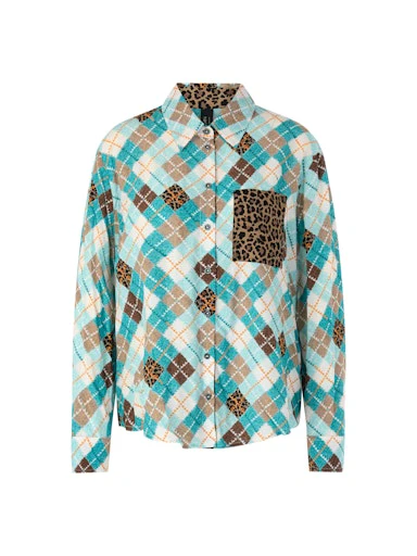 Blouses lange mouw blauw Marc Cain Sports - Image 2