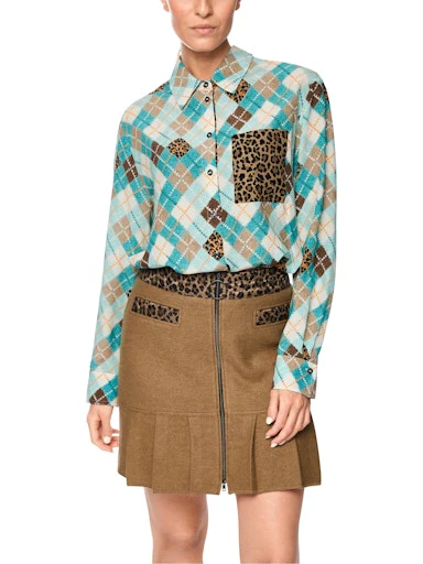Blouses lange mouw blauw Marc Cain Sports - Image 5