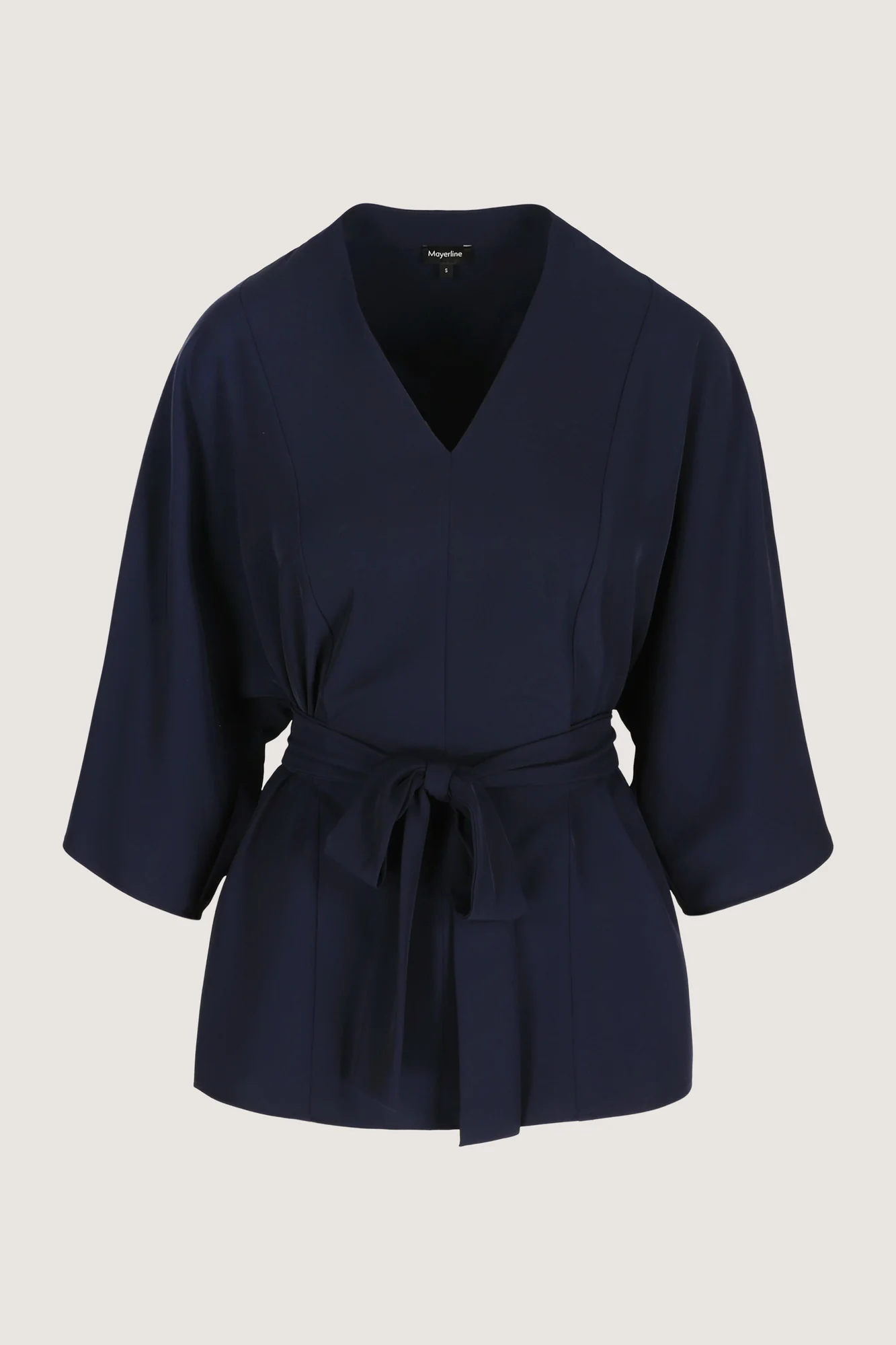 Blouses lange mouw blauw Mayerline