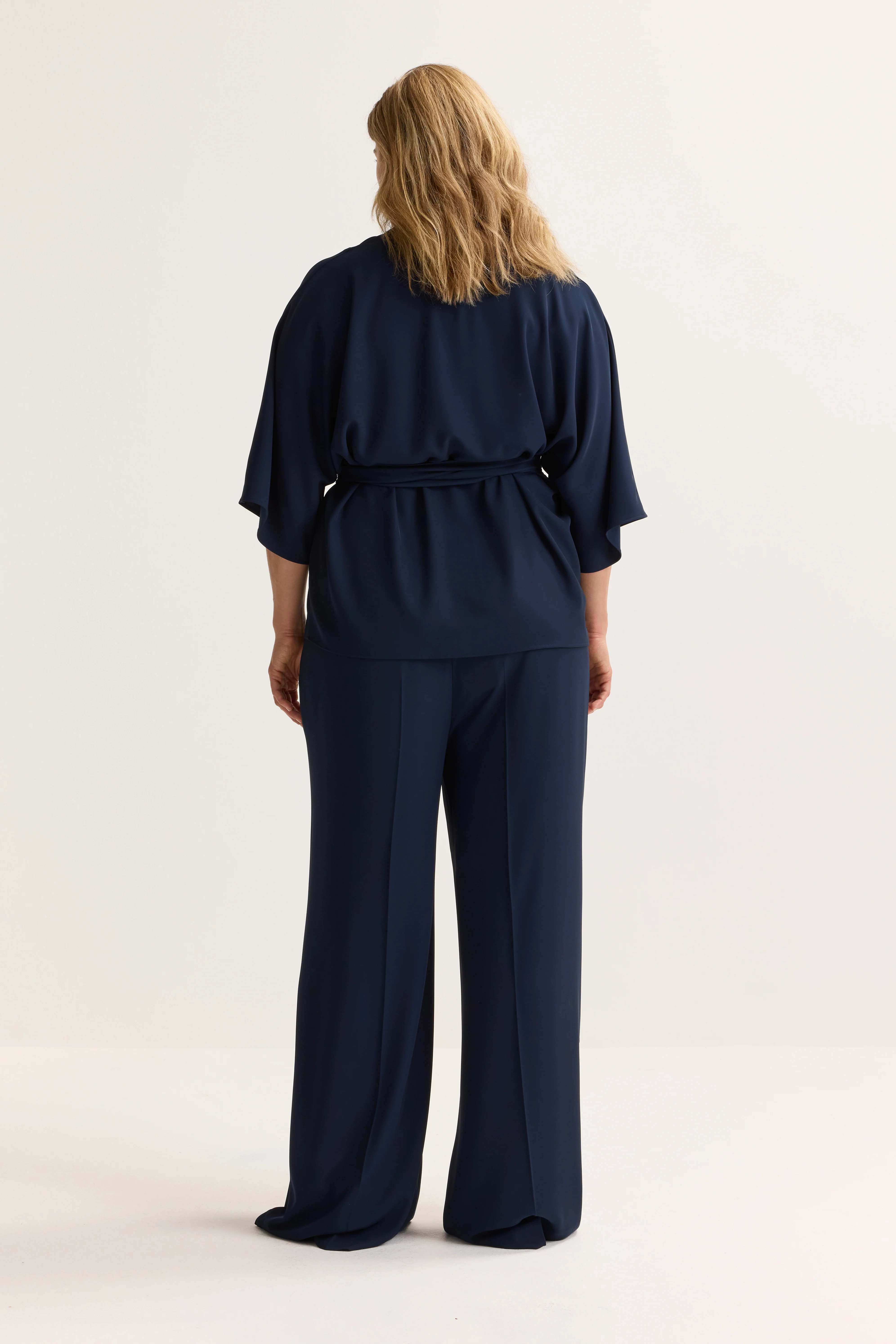 Blouses lange mouw blauw Mayerline - Image 2