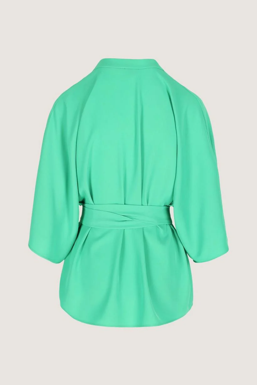 Blouses lange mouw blauw Mayerline - Image 2