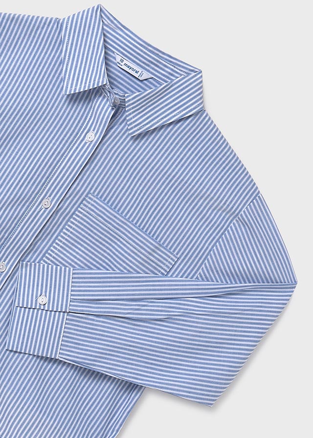 Blouses lange mouw blauw Mayoral - Image 5