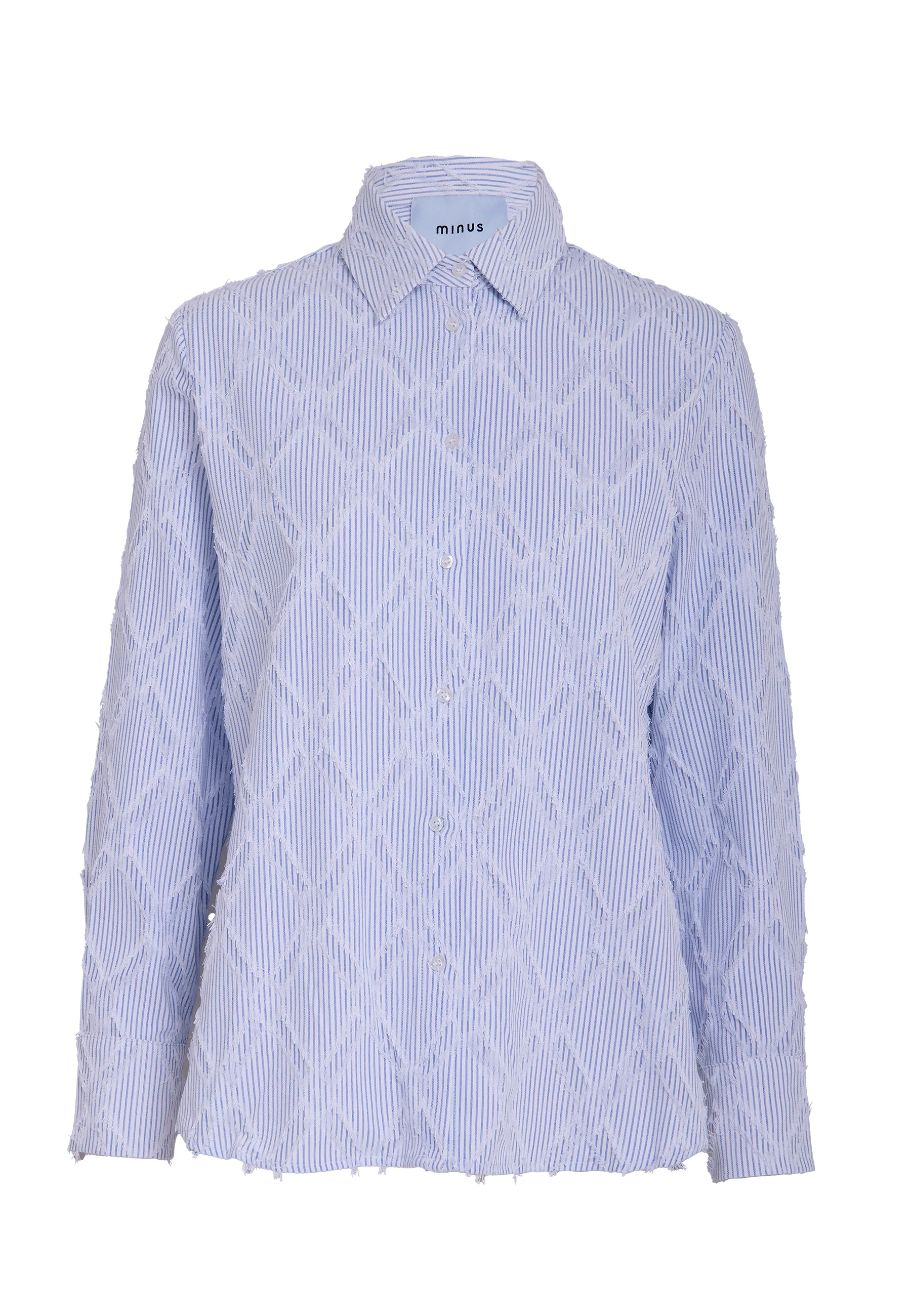 Blouses lange mouw blauw Minus - Image 5