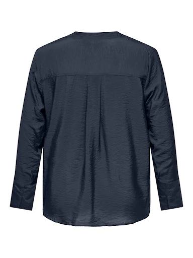 Blouses lange mouw blauw ONLY Carmakoma - Image 2