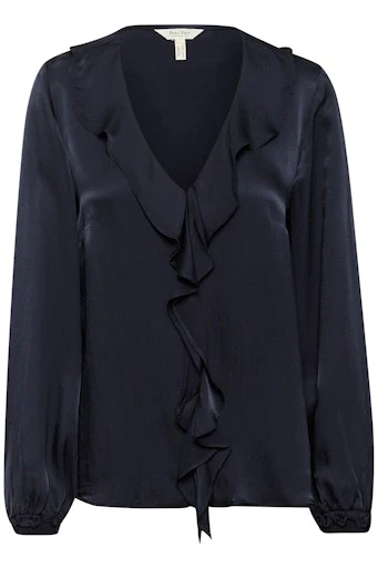 Blouses lange mouw blauw Part Two