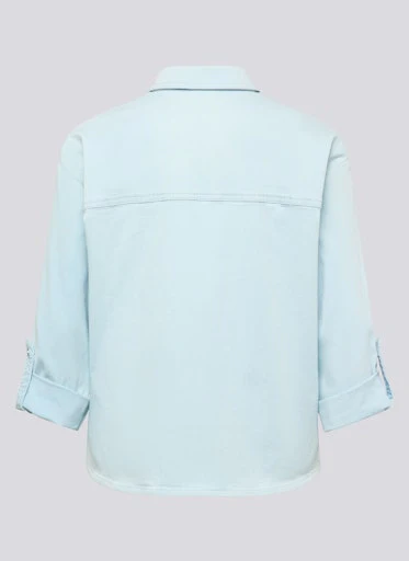 Blouses lange mouw blauw Rabe - Image 8