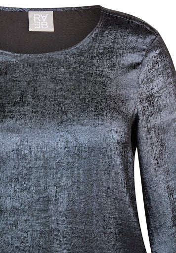 Blouses lange mouw blauw Rabe - Image 3
