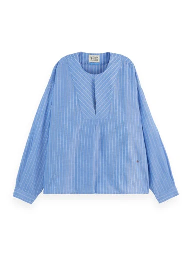 Blouses lange mouw blauw Scotch & Soda