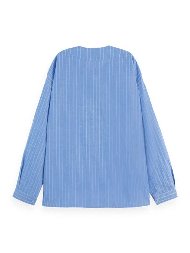 Blouses lange mouw blauw Scotch & Soda - Image 2