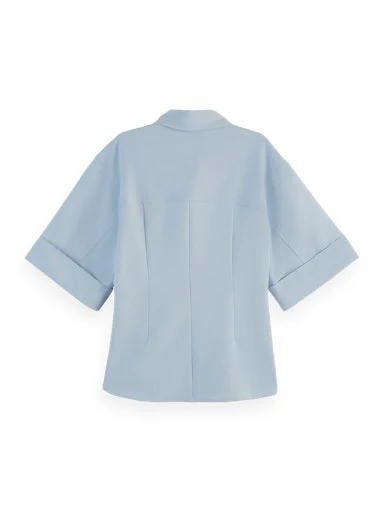 Blouses lange mouw blauw Scotch & Soda - Image 2
