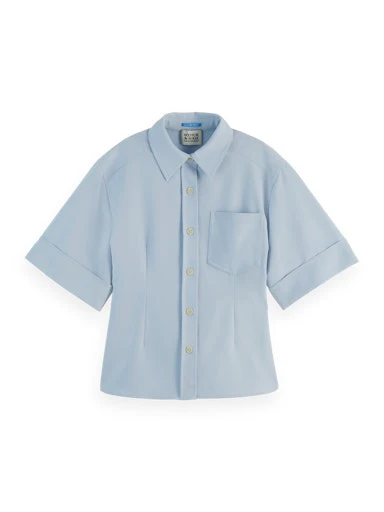 Blouses lange mouw blauw Scotch & Soda - Image 3