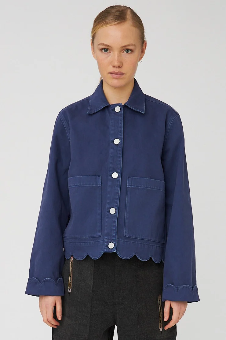 Blouses lange mouw blauw STELLA NOVA