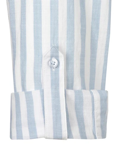 Blouses lange mouw blauw Via Appia Due - Image 3