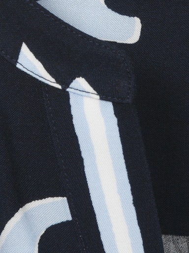 Blouses lange mouw blauw Via Appia Due - Image 3