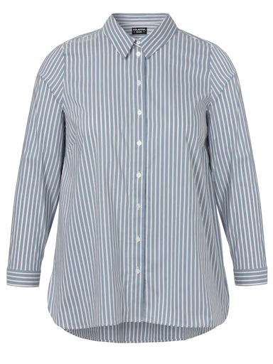 Blouses lange mouw blauw Via Appia Due