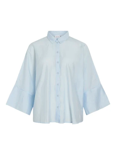 Blouses lange mouw blauw VILA