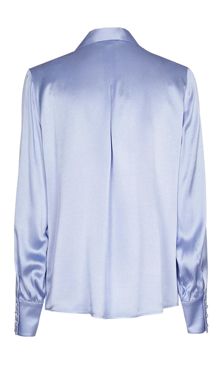 Blouses lange mouw blauw Xandres - Image 2