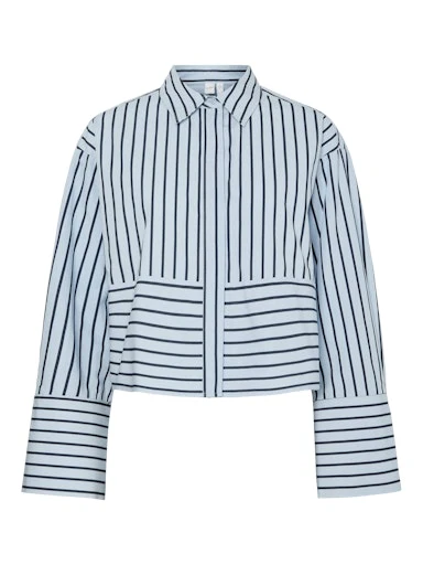 Blouses lange mouw blauw Y.A.S
