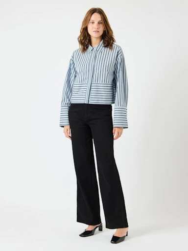 Blouses lange mouw blauw Y.A.S - Image 7
