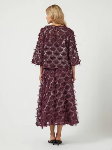 Blouses lange mouw blauw Y.A.S - Image 4