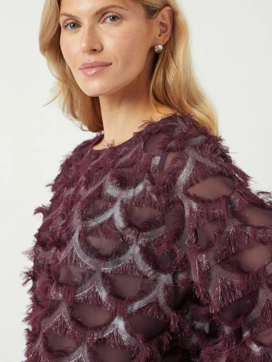 Blouses lange mouw blauw Y.A.S - Image 5