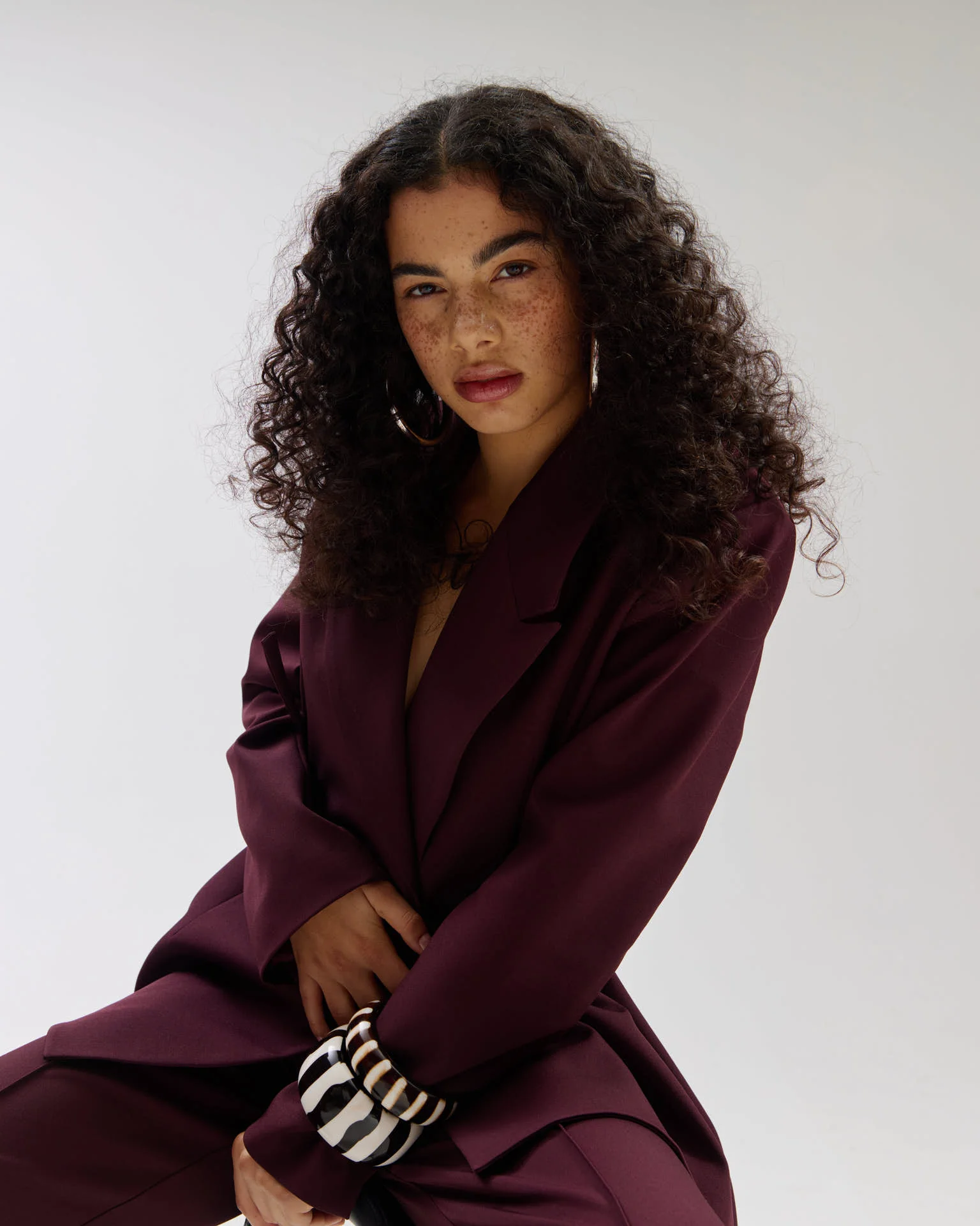 Blazers bordeaux Harper & Yve