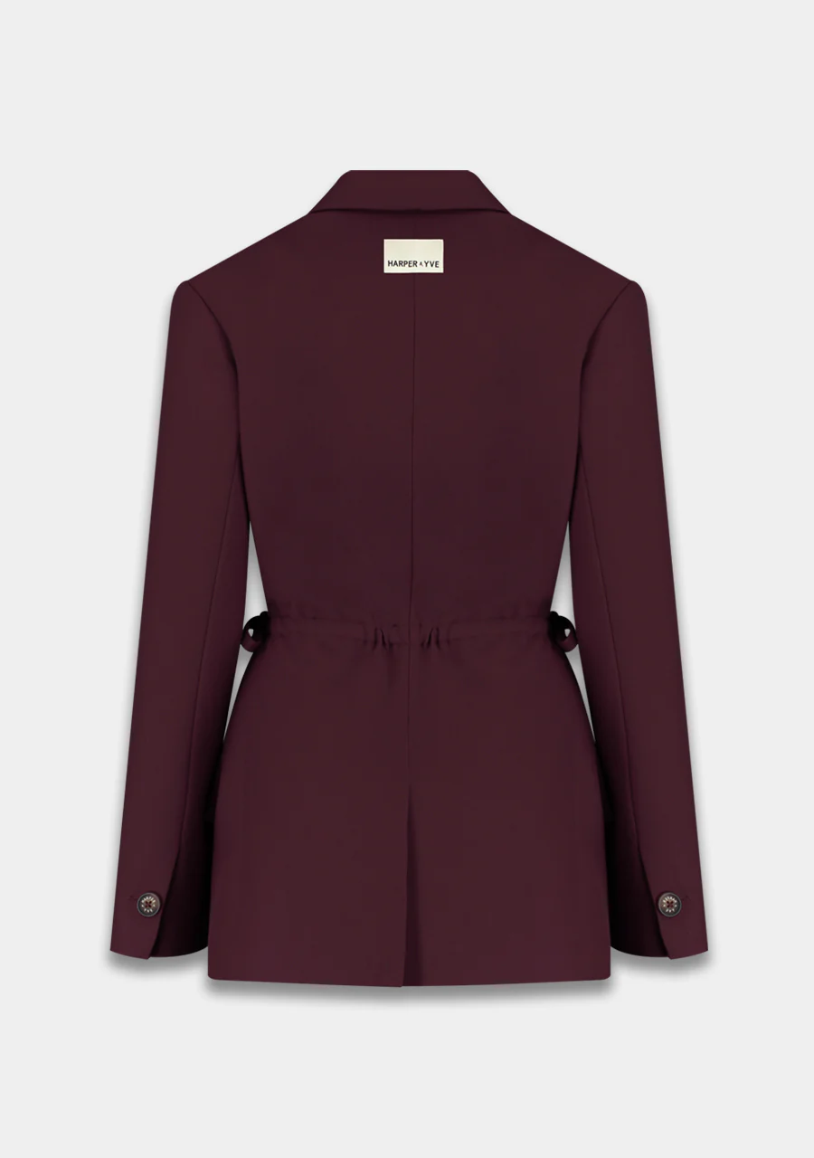 Blazers bordeaux Harper & Yve - Image 3