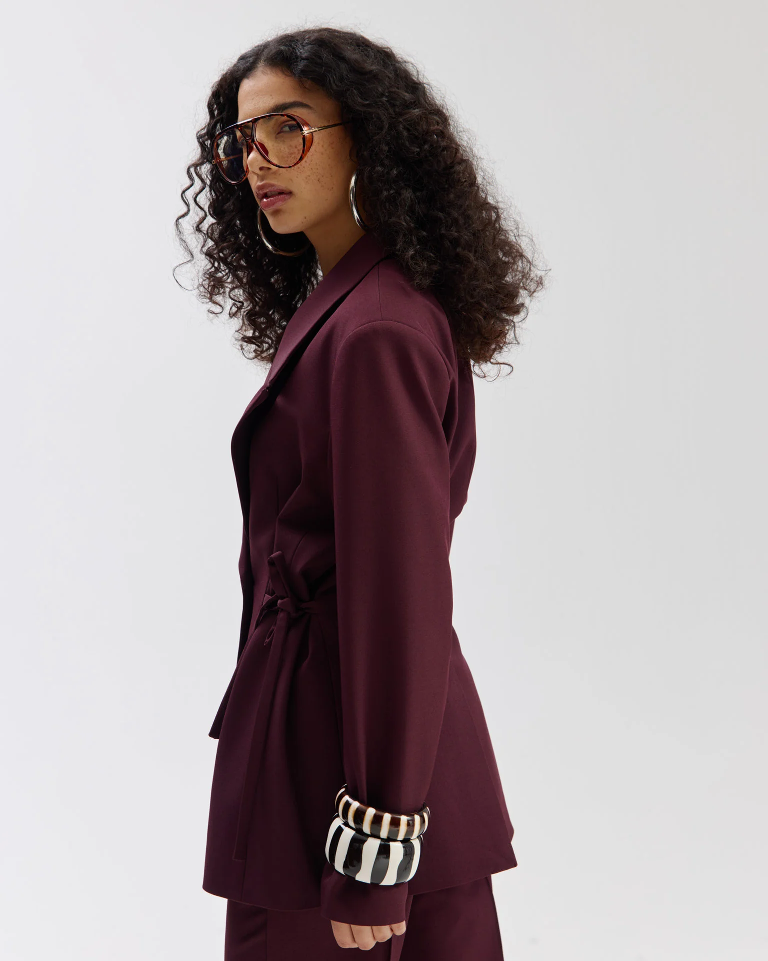 Blazers bordeaux Harper & Yve - Image 4