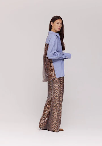 Blouses lange mouw bruin Harper & Yve - Image 5
