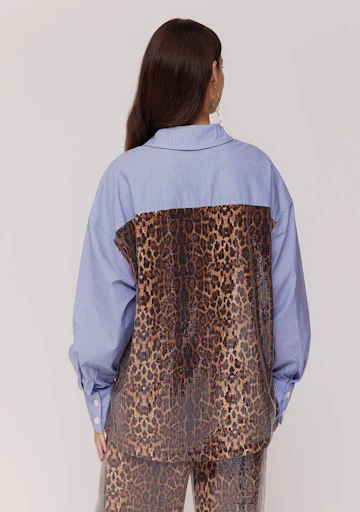 Blouses lange mouw bruin Harper & Yve - Image 7