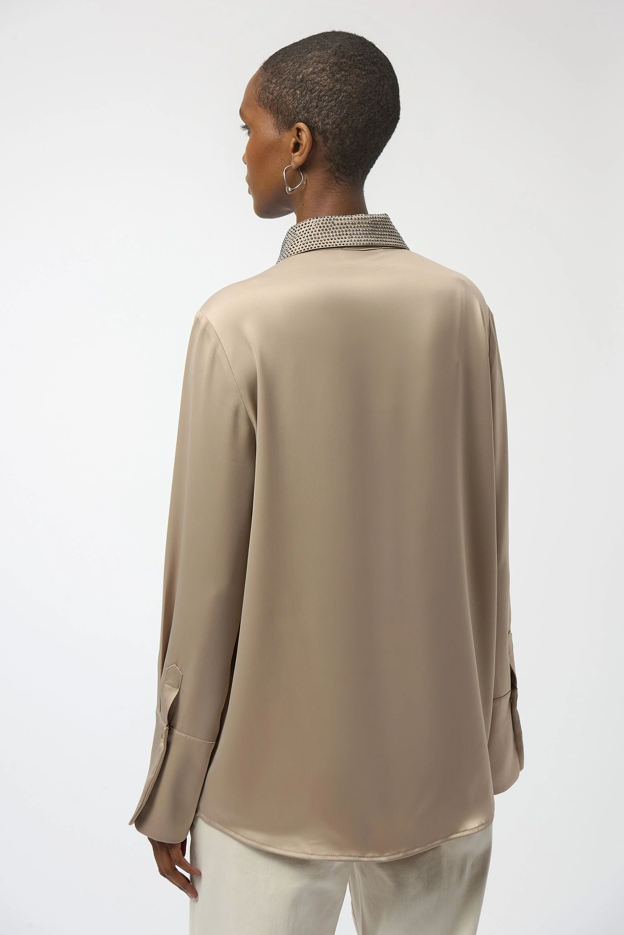 Blouses lange mouw bruin Joseph Ribkoff - Image 2
