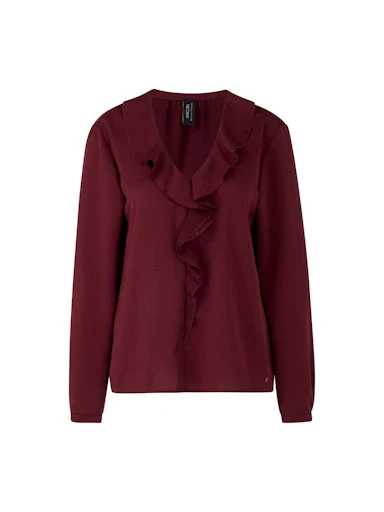 Blouses lange mouw bordeaux Marc Cain - Image 2